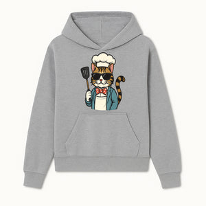 Cute Cat Chef with Sunglasses and Spatula, Funny Cooking Gift for Cat Lovers, Kitchen Decor, Chef Apparel, Pet-Themed Merchandise - Hoodie 1758181708957.jpg