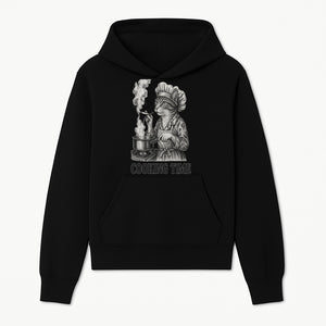 Cat Chef Cooking Time T-Shirt - Funny Cat Lover Gift, Culinary Humor, Kitchen Apparel for Animal Lovers, Unique Cooking Design - Hoodie 1758181709105.jpg