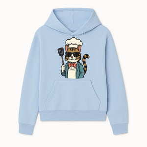 Cute Cat Chef with Sunglasses and Spatula, Funny Cooking Gift for Cat Lovers, Kitchen Decor, Chef Apparel, Pet-Themed Merchandise - Hoodie 1758181709119.jpg