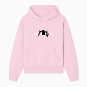 Chef Heartbeat Kitchen Decor | Spoon Fork Cooking Graphic Tee | Culinary Passion Gift for Chefs, Foodies, and Cooks - Hoodie 1758181709174.jpg