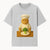 Funny Chef Cat Art Print Cute Cat with Broccoli Kitchen Decor Animal Lover Gift Whimsical Culinary Illustration - T-shirt 1758181709201.jpg
