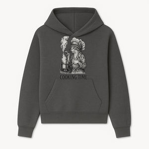 Cat Chef Cooking Time T-Shirt - Funny Cat Lover Gift, Culinary Humor, Kitchen Apparel for Animal Lovers, Unique Cooking Design - Hoodie 1758181709237.jpg