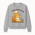 Cute Cat Chef Baking Biscuits Print, Time to Make Biscuits Kitchen Wall Art, Whimsical Cat Decor for Pet Lovers - Sweatshirt 1758181709297.jpg