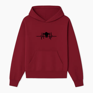 Chef Heartbeat Kitchen Decor | Spoon Fork Cooking Graphic Tee | Culinary Passion Gift for Chefs, Foodies, and Cooks - Hoodie 1758181709302.jpg