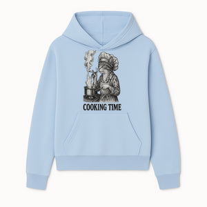 Cat Chef Cooking Time T-Shirt - Funny Cat Lover Gift, Culinary Humor, Kitchen Apparel for Animal Lovers, Unique Cooking Design - Hoodie 1758181709680.jpg