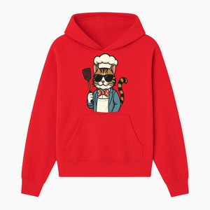 Cute Cat Chef with Sunglasses and Spatula, Funny Cooking Gift for Cat Lovers, Kitchen Decor, Chef Apparel, Pet-Themed Merchandise - Hoodie 1758181709730.jpg