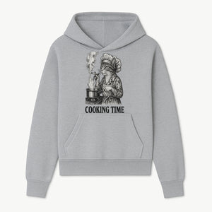 Cat Chef Cooking Time T-Shirt - Funny Cat Lover Gift, Culinary Humor, Kitchen Apparel for Animal Lovers, Unique Cooking Design - Hoodie 1758181710460.jpg