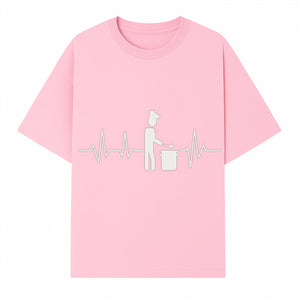 Chef Cooking Heartbeat Neon Sign | Kitchen D cor | Restaurant Wall Art | Foodie Gift | Cooking Passion Light - T-shirt 1758181710725.jpg