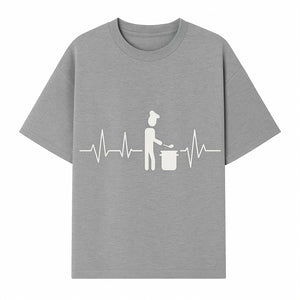 Chef Cooking Heartbeat Neon Sign | Kitchen D cor | Restaurant Wall Art | Foodie Gift | Cooking Passion Light - T-shirt 1758181711212.jpg