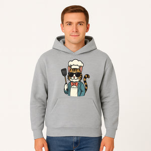 Cute Cat Chef with Sunglasses and Spatula, Funny Cooking Gift for Cat Lovers, Kitchen Decor, Chef Apparel, Pet-Themed Merchandise - Hoodie 1758181711215.jpg