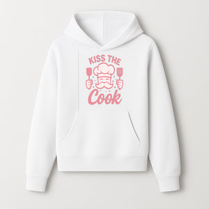 Kiss the Cook Chef Apron with Mustache Graphic - Fun Kitchen Gift for Home Cooks or BBQ Lovers - Hoodie 1758181711477.jpg