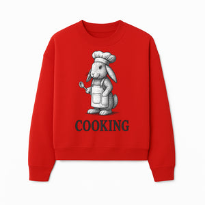 Chef Bunny Cooking Apron Design | Cute Rabbit Kitchen Decor | Baking Gift for Animal Lovers | Family Cooking Apron - Sweatshirt 1758181712009.jpg