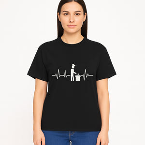 Chef Cooking Heartbeat Neon Sign | Kitchen D cor | Restaurant Wall Art | Foodie Gift | Cooking Passion Light - T-shirt 1758181712634.jpg