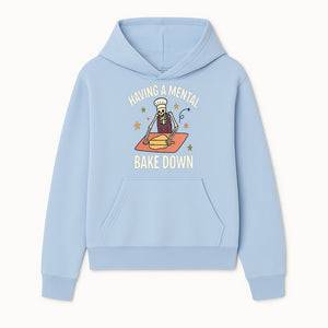 Funny Skeleton Baking Design - 'Having a Mental Bake Down' - Perfect for Halloween, Cooking Lovers, or Unique Kitchen Decor - Hoodie 1758181714575.jpg