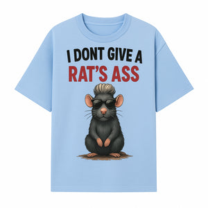 Cool Rat Graphic Tee - I Don't Give a Rat's Ass Funny Quote Shirt, Trendy Animal Lover Apparel, Unique Gift for Friends - T-shirt 1758181716170.jpg