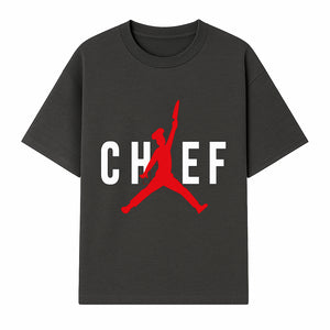 Chef Inspired Graphic Tee - Cool Chef Jumping Design - Funny Cooking Shirt for Culinary Lovers and Foodies - T-shirt 1758181716412.jpg