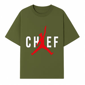 Chef Inspired Graphic Tee - Cool Chef Jumping Design - Funny Cooking Shirt for Culinary Lovers and Foodies - T-shirt 1758181716534.jpg