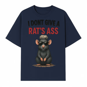 Cool Rat Graphic Tee - I Don't Give a Rat's Ass Funny Quote Shirt, Trendy Animal Lover Apparel, Unique Gift for Friends - T-shirt 1758181716696.jpg