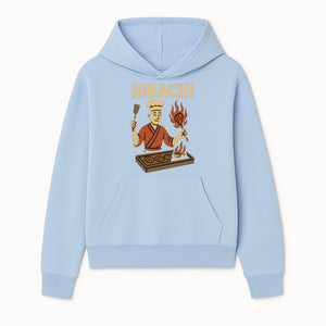 Hibachi Chef Wall Art | Japanese Grill Decor | Fun Cooking Illustration | Kitchen or Restaurant Artwork - Hoodie 1758181716956.jpg