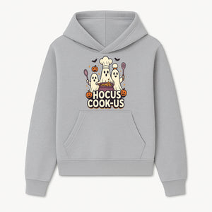 Halloween Ghost Chef Cooking Graphic Tee - Hocus Cook-Us Fun Costume Idea for Kids & Adults, Spooky Cooking Theme Shirt - Hoodie 1758181717511.jpg
