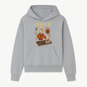 Hibachi Chef Wall Art | Japanese Grill Decor | Fun Cooking Illustration | Kitchen or Restaurant Artwork - Hoodie 1758181717659.jpg