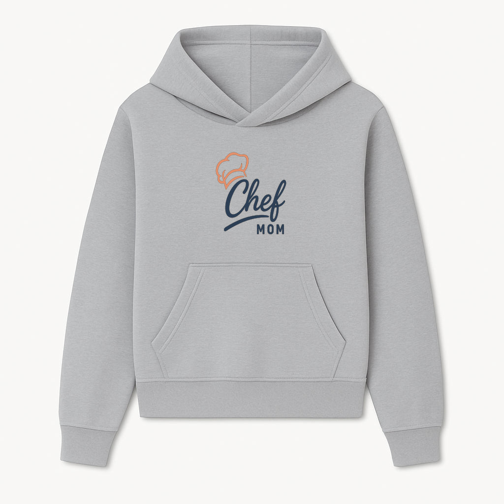 Chef Mom Chef Hat Design T-Shirt | Gift for Cooking Moms | Fun Culinary Apparel for Mothers | Mother's Day Gift Idea - Hoodie 1758181717855.jpg