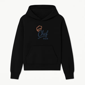 Chef Mom Chef Hat Design T-Shirt | Gift for Cooking Moms | Fun Culinary Apparel for Mothers | Mother's Day Gift Idea - Hoodie 1758181718056.jpg