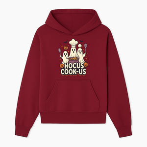 Halloween Ghost Chef Cooking Graphic Tee - Hocus Cook-Us Fun Costume Idea for Kids & Adults, Spooky Cooking Theme Shirt - Hoodie 1758181718527.jpg