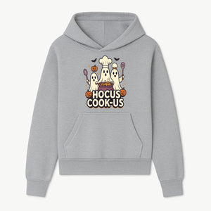 Halloween Ghost Chef Cooking Graphic Tee - Hocus Cook-Us Fun Costume Idea for Kids & Adults, Spooky Cooking Theme Shirt - Hoodie 1758181718939.jpg