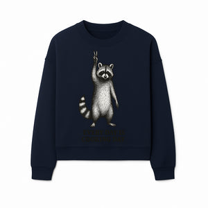 Raccoon Every Day is Cooking Day Art Print, Kitchen Decor, Whimsical Animal Illustration, Fun Cooking Gift, Wall Art, Home Decor - Sweatshirt 1758181719076.jpg