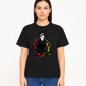 Chef Cutting Vegetables Graphic Tee | Cooking Apparel | Foodie Gift | Restaurant Uniform | Chef Artwork | Culinary T-Shirt - T-shirt 1758181719829.jpg