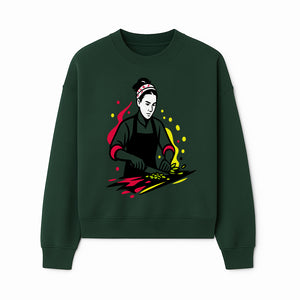 Chef Cutting Vegetables Graphic Tee | Cooking Apparel | Foodie Gift | Restaurant Uniform | Chef Artwork | Culinary T-Shirt - Sweatshirt 1758181720406.jpg
