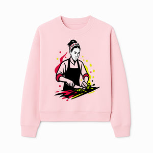 Chef Cutting Vegetables Graphic Tee | Cooking Apparel | Foodie Gift | Restaurant Uniform | Chef Artwork | Culinary T-Shirt - Sweatshirt 1758181720866.jpg