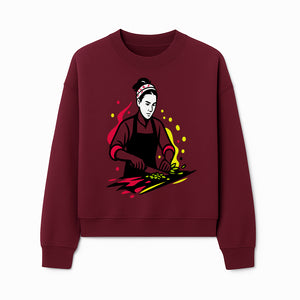 Chef Cutting Vegetables Graphic Tee | Cooking Apparel | Foodie Gift | Restaurant Uniform | Chef Artwork | Culinary T-Shirt - Sweatshirt 1758181720987.jpg