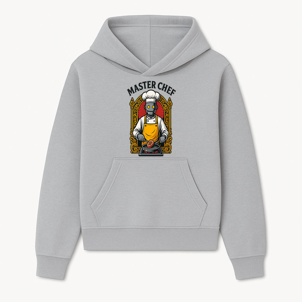Master Chef Robot Cooking Vintage Kitchen Art Print, Retro Chef T-Shirt Design, Unique Gift for Cooking Enthusiasts - Hoodie 1758181721050.jpg