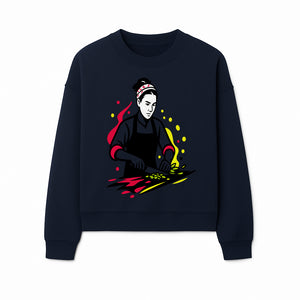Chef Cutting Vegetables Graphic Tee | Cooking Apparel | Foodie Gift | Restaurant Uniform | Chef Artwork | Culinary T-Shirt - Sweatshirt 1758181721126.jpg