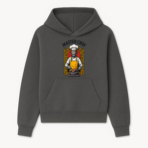 Master Chef Robot Cooking Vintage Kitchen Art Print, Retro Chef T-Shirt Design, Unique Gift for Cooking Enthusiasts - Hoodie 1758181721313.jpg