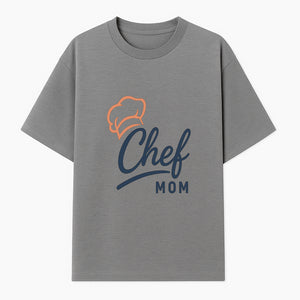 Chef Mom Chef Hat Design T-Shirt | Gift for Cooking Moms | Fun Culinary Apparel for Mothers | Mother's Day Gift Idea - T-shirt 1758181721685.jpg