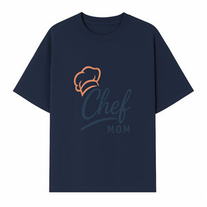Chef Mom Chef Hat Design T-Shirt | Gift for Cooking Moms | Fun Culinary Apparel for Mothers | Mother's Day Gift Idea - T-shirt 1758181722360.jpg
