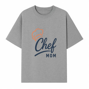 Chef Mom Chef Hat Design T-Shirt | Gift for Cooking Moms | Fun Culinary Apparel for Mothers | Mother's Day Gift Idea - T-shirt 1758181722632.jpg