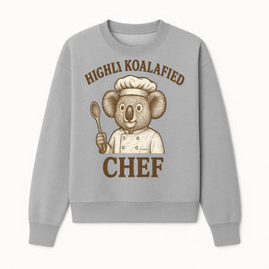 Highli Koalafied Chef T-Shirt - Cute Koala Graphic Tee for Animal Lovers, Cooking Enthusiasts, and Unique Gift Ideas - Sweatshirt 1758181722801.jpg
