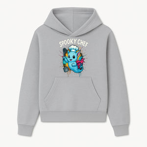 Spooky Chef Ghost Graphic Tee - Fun Halloween T-Shirt with Colorful Cartoon Design for Kids and Adults - Hoodie 1758181723064.jpg