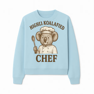 Highli Koalafied Chef T-Shirt - Cute Koala Graphic Tee for Animal Lovers, Cooking Enthusiasts, and Unique Gift Ideas - Sweatshirt 1758181723501.jpg