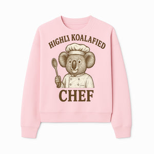 Highli Koalafied Chef T-Shirt - Cute Koala Graphic Tee for Animal Lovers, Cooking Enthusiasts, and Unique Gift Ideas - Sweatshirt 1758181723661.jpg