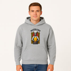 Master Chef Robot Cooking Vintage Kitchen Art Print, Retro Chef T-Shirt Design, Unique Gift for Cooking Enthusiasts - Hoodie 1758181723771.jpg