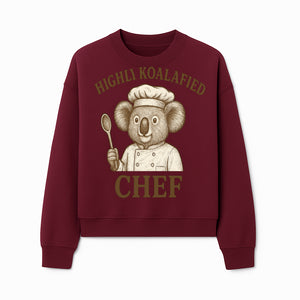 Highli Koalafied Chef T-Shirt - Cute Koala Graphic Tee for Animal Lovers, Cooking Enthusiasts, and Unique Gift Ideas - Sweatshirt 1758181723802.jpg