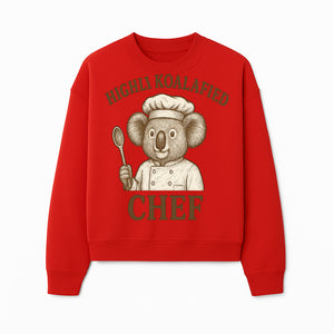 Highli Koalafied Chef T-Shirt - Cute Koala Graphic Tee for Animal Lovers, Cooking Enthusiasts, and Unique Gift Ideas - Sweatshirt 1758181724130.jpg