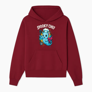 Spooky Chef Ghost Graphic Tee - Fun Halloween T-Shirt with Colorful Cartoon Design for Kids and Adults - Hoodie 1758181724215.jpg