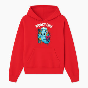 Spooky Chef Ghost Graphic Tee - Fun Halloween T-Shirt with Colorful Cartoon Design for Kids and Adults - Hoodie 1758181724493.jpg
