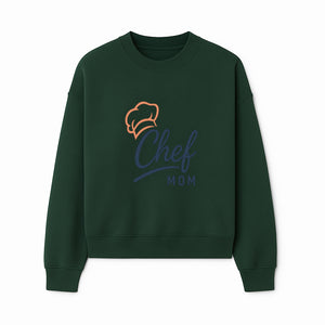 Chef Mom Chef Hat Design T-Shirt | Gift for Cooking Moms | Fun Culinary Apparel for Mothers | Mother's Day Gift Idea - Sweatshirt 1758181724589.jpg